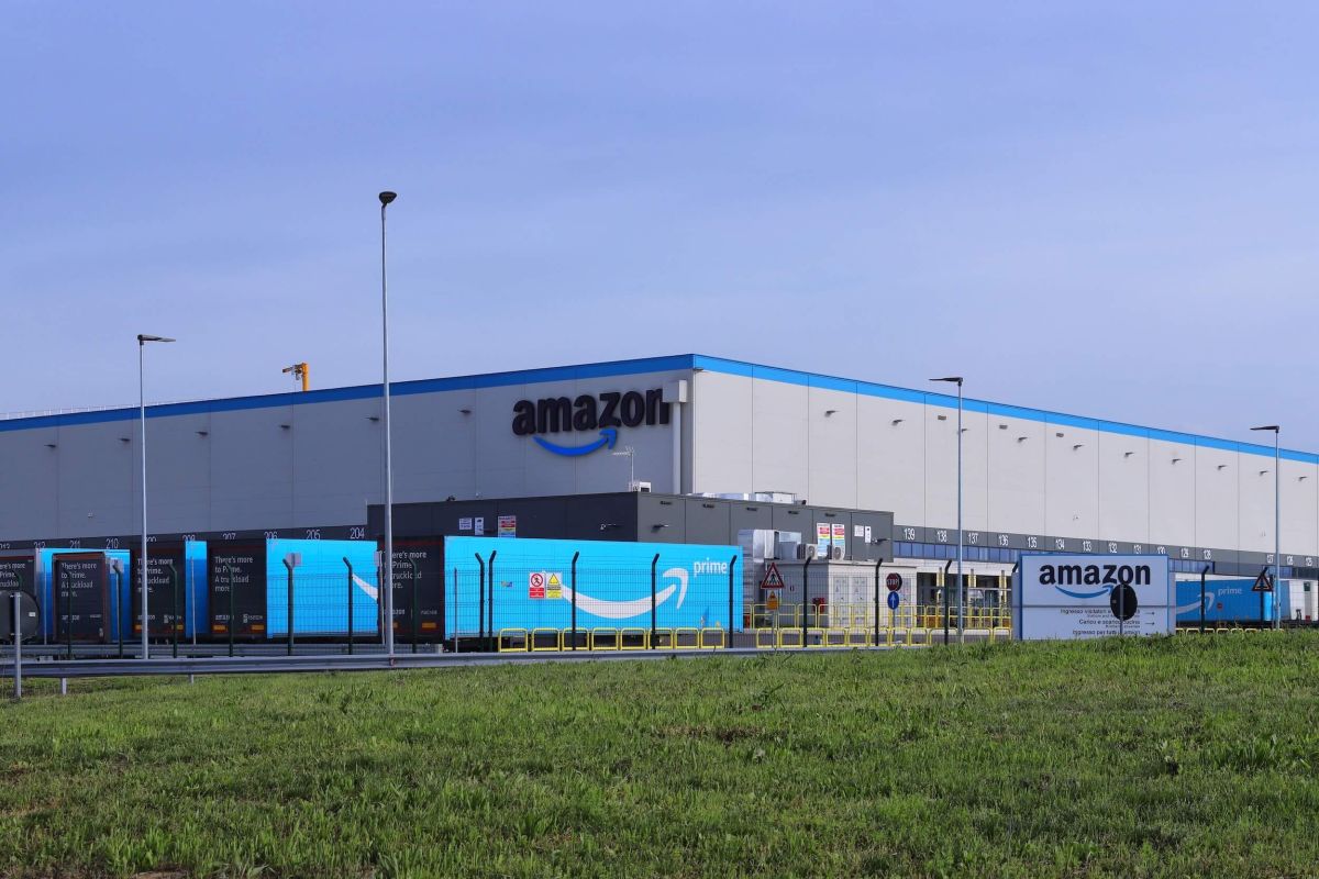 Stabilimento Amazon Modena sicurezza Rainieiri Antincendio